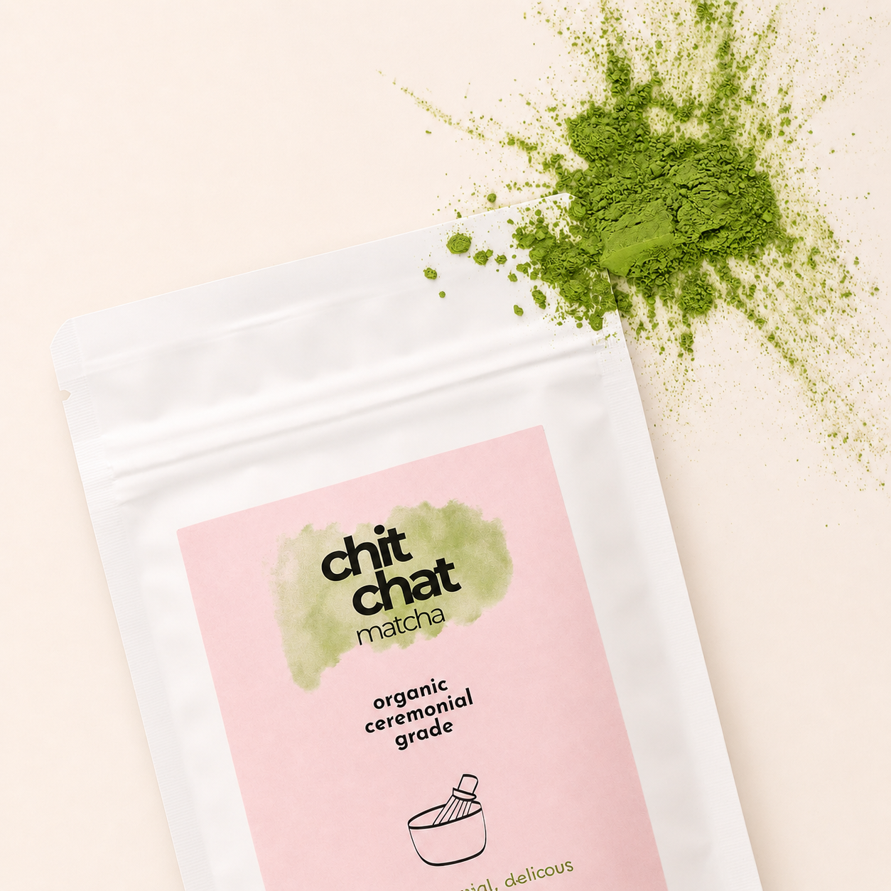 Chit Chat Matcha 50g doypack | organic ceremonial