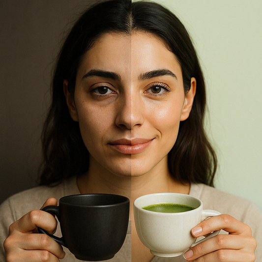 Matcha vs. Kaffee: Der sanfte Koffein-Boost mit Tiefgang