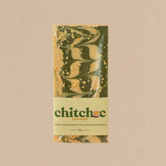 Chitchoc Matcha Schokolade I Maracuja I 85g