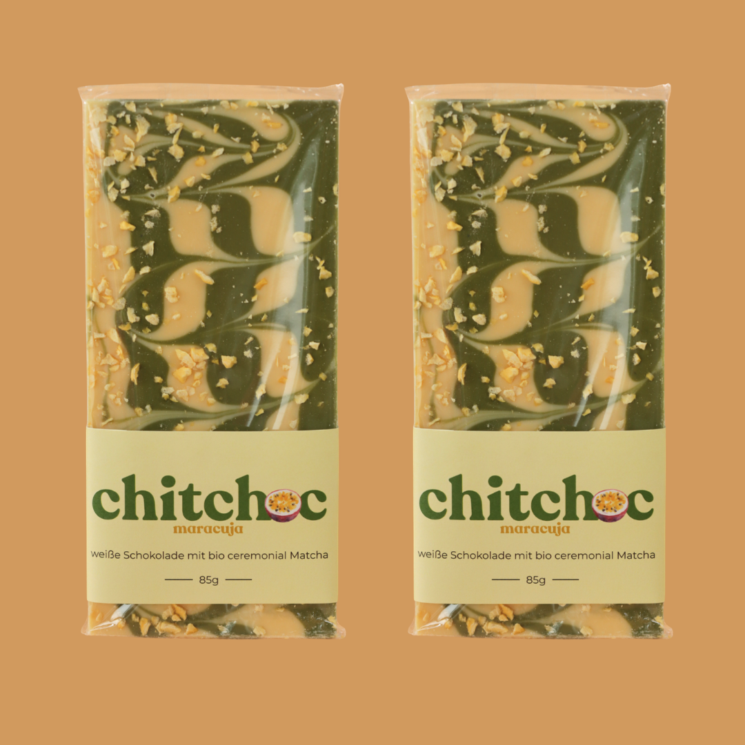 Chitchoc Matcha Schokolade I Maracuja I 85g
