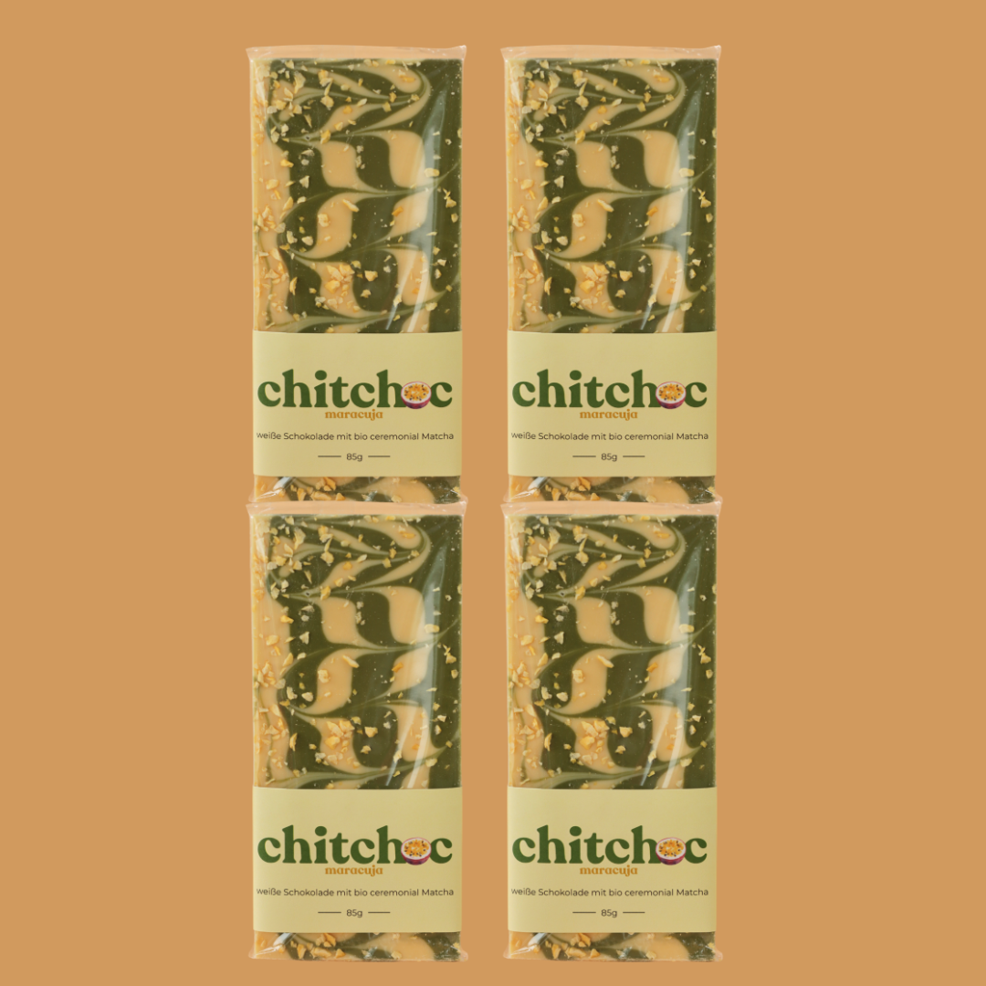 Chitchoc Matcha Schokolade I Maracuja I 85g