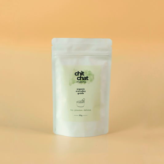Chit Chat Matcha 50g doypack | organic everyday