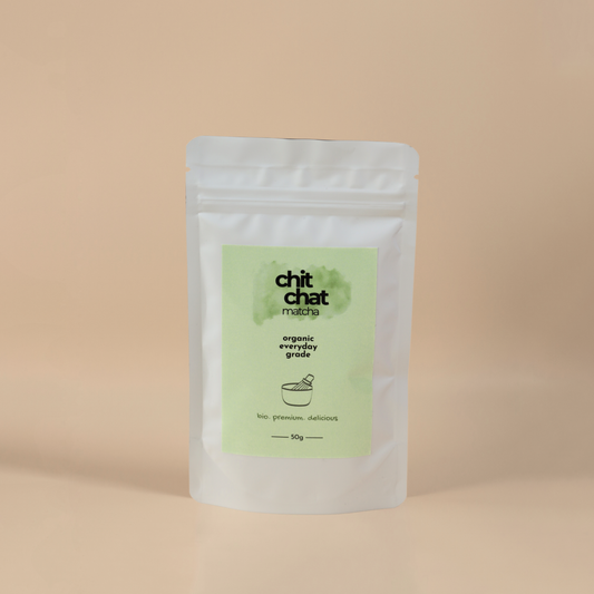 Chit Chat Matcha 50g doypack | organic everyday