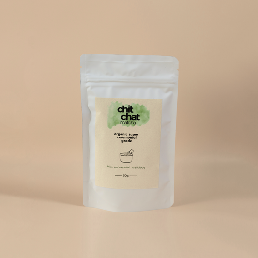 Chit Chat Matcha 50g doypack | organic super ceremonial