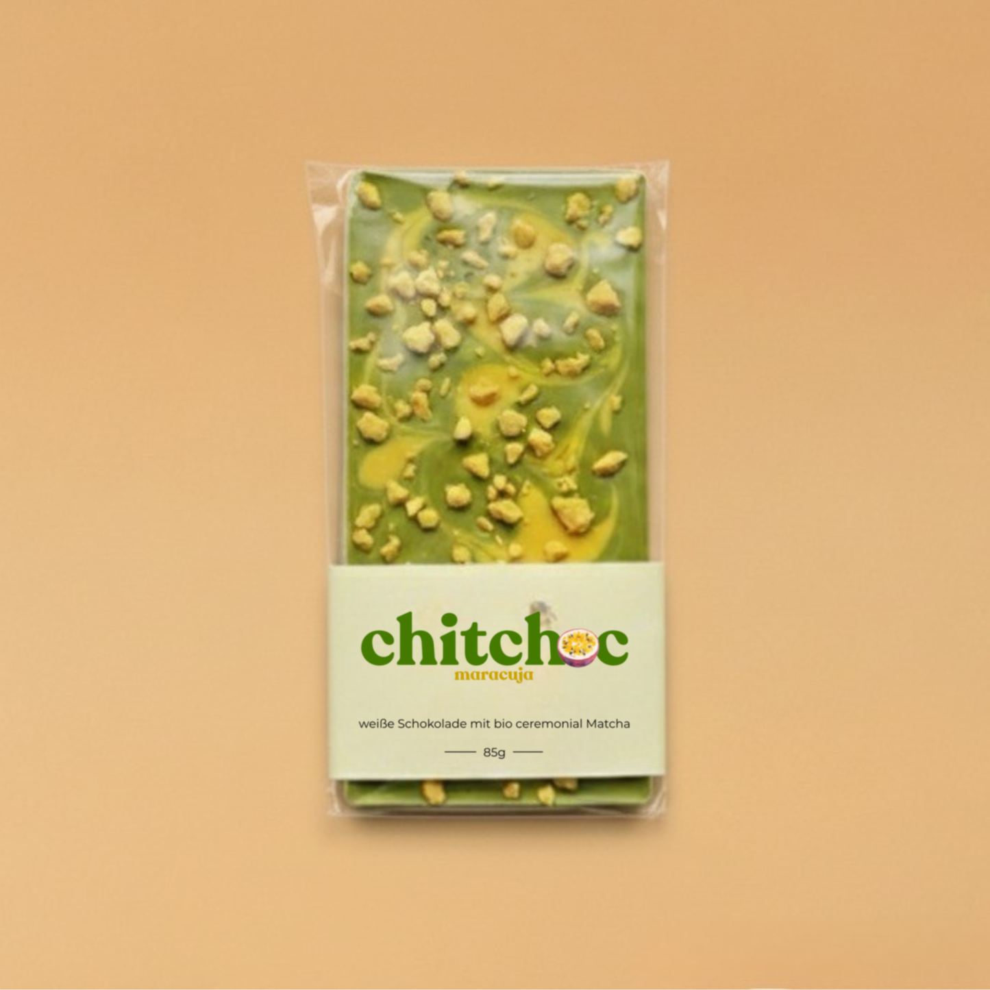 Chitchoc Matcha Schokolade I Maracuja I 85g