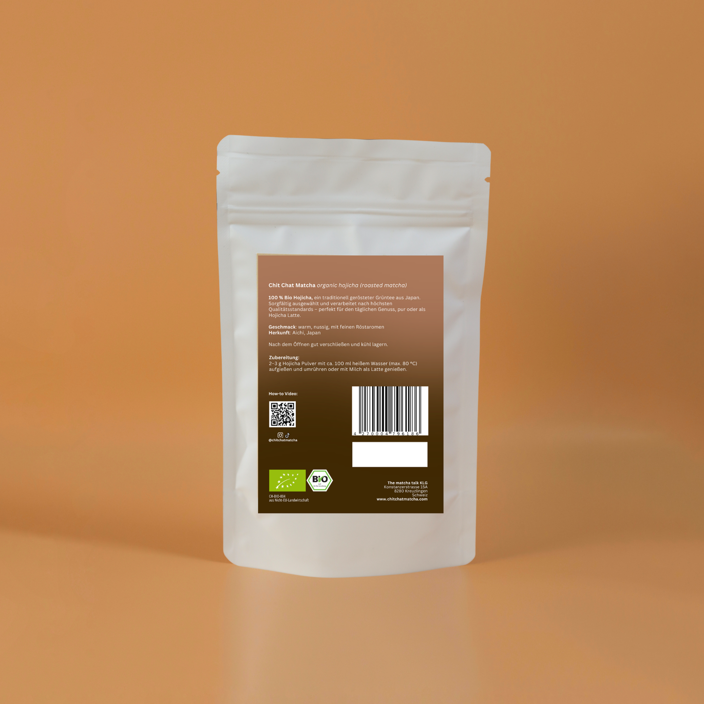 Chit Chat Hojicha 50g doypack | organic roasted (NEU)