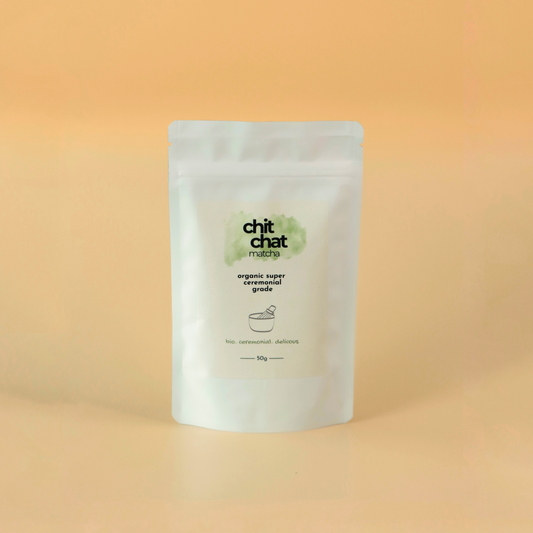 Chit Chat Matcha 50g doypack | organic super ceremonial