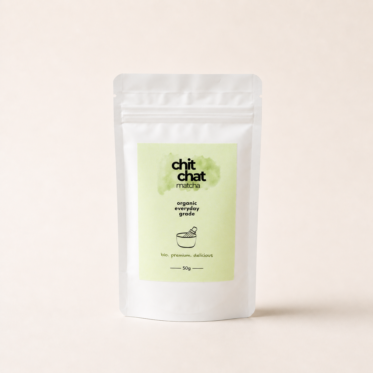 Chit Chat Matcha 50g doypack | organic everyday