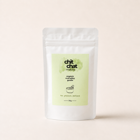 Chit Chat Matcha 50g doypack | organic everyday