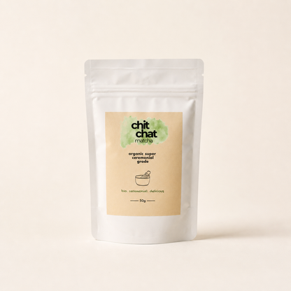Chit Chat Matcha 50g doypack | organic super ceremonial