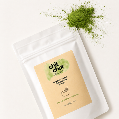 Chit Chat Matcha 50g doypack | organic super ceremonial