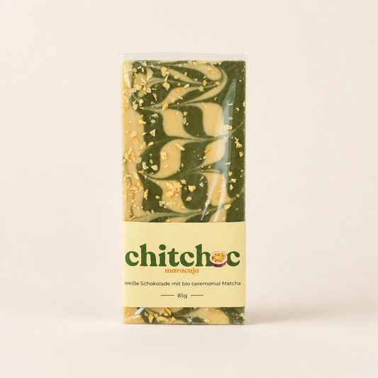 Chitchoc Matcha Schokolade I Maracuja I 85g