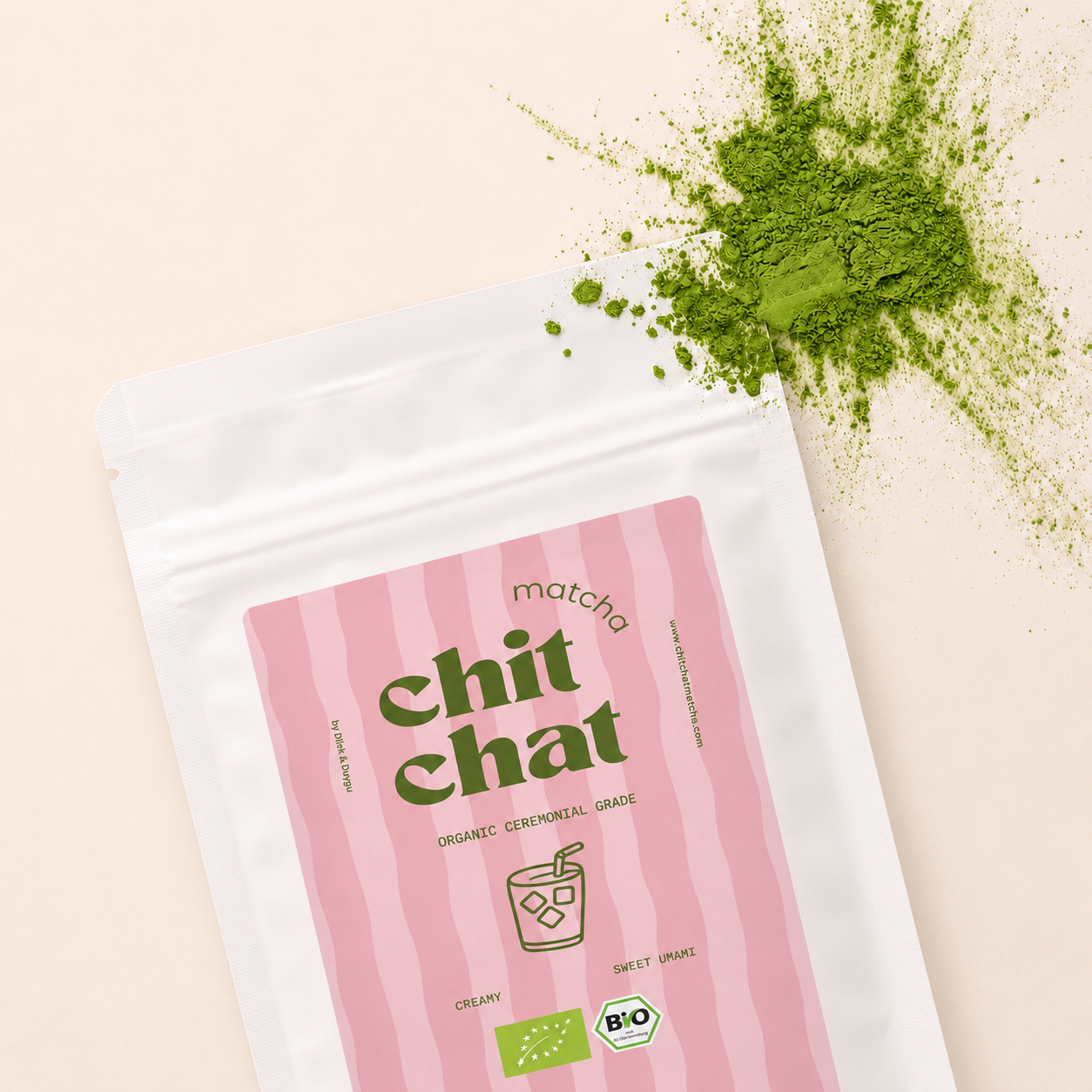 Chit Chat Matcha 50g doypack | organic ceremonial
