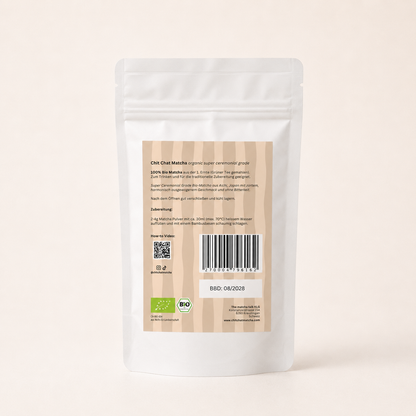 Chit Chat Matcha 50g doypack | organic super ceremonial