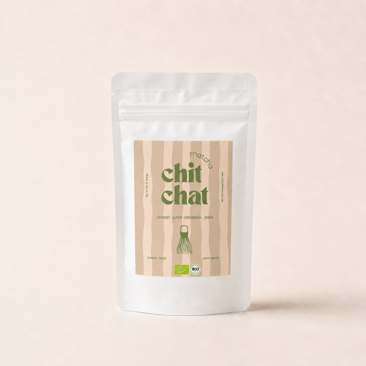 Chit Chat Matcha 50g doypack | organic super ceremonial