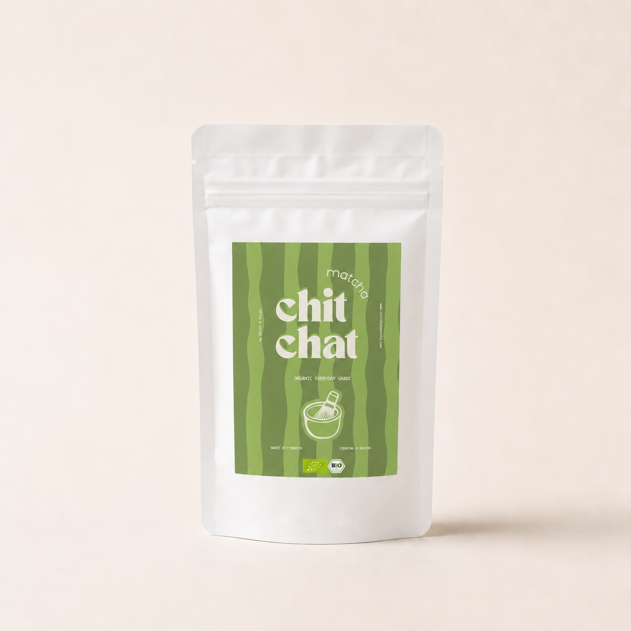Chit Chat Matcha 50g doypack | organic everyday
