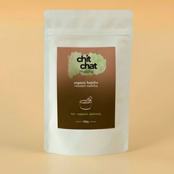 Chit Chat Hojicha 100g doypack | organic roasted
