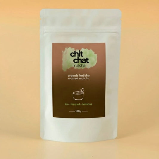 Chit Chat Hojicha 100g doypack | organic roasted