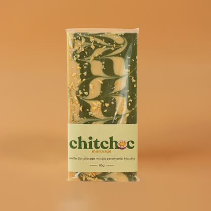 Chitchoc Matcha Schokolade I Maracuja I 85g