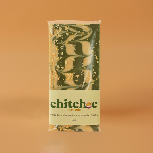 Chitchoc Matcha Schokolade I Maracuja I 85g