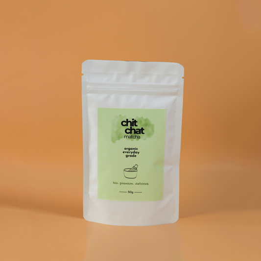 Chit Chat Matcha 50g doypack | organic everyday