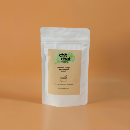Chit Chat Matcha 50g doypack | organic super ceremonial