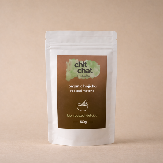 Chit Chat Hojicha 100g doypack | organic roasted
